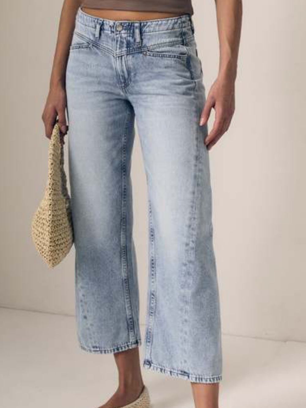 le jean selena crop size 26 worn once